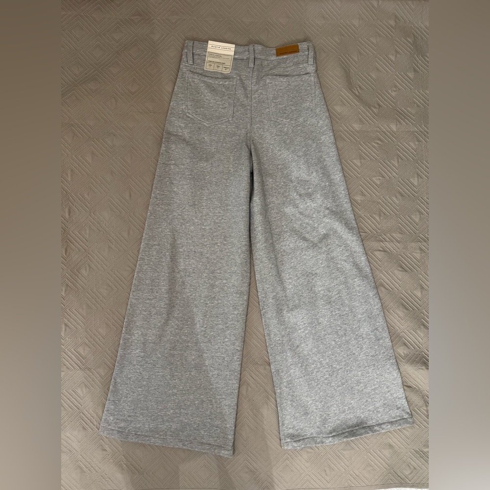 Blue Flare Jeans with White Stripes doble face pants - Picture 13 of 13
